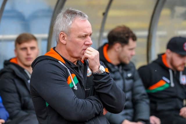 Hunslet coach Gary Thornton.