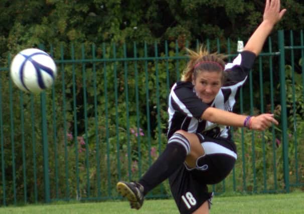 Aimi Beresford bagged a decisive brace for Brighouse in the 3-2 win over Bolton Wanderers.