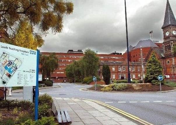 CONCERN: Staff at St Jamess Hospital contacted Richard Burgon about plans to set up a private company to employ NHS staff.