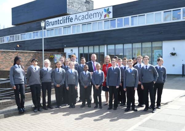 OFSTED JOY: Bruntcliffe Academy was rated good by the education watchdog.