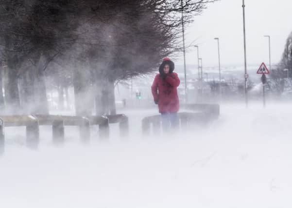 Valerie Hart, of Leeds, braving the conditions whilst walking up Scott Hall Road, Leeds when the Beast from the East hit last month.
Picture James Hardisty.