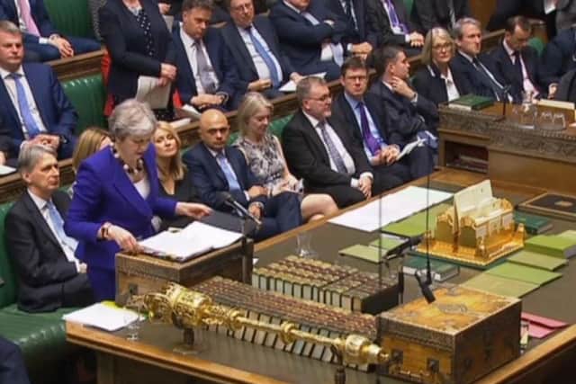 Theresa May at PMQs