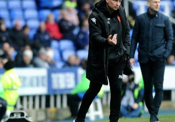 Sky Bet Championship.
Reading FC v Leeds United
United's head coach Paul Heckingbottom.
9th March 2018.
Picture Jonathan Gawthorpe