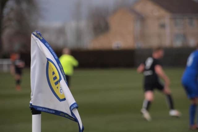 Leeds United under-18's crowned champions.