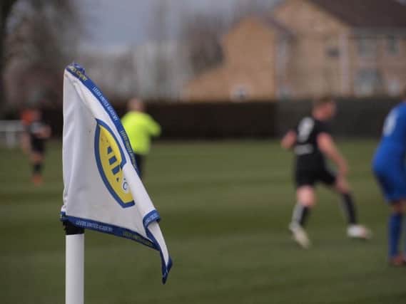 Leeds United under-18's crowned champions.