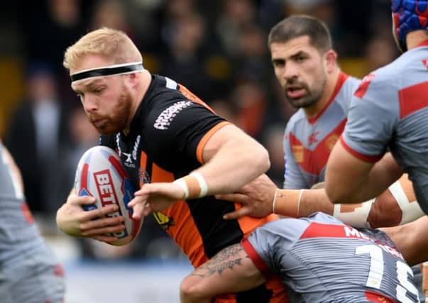 Castleford Tigers forward Oliver Holmes. PIC: James Hardisty