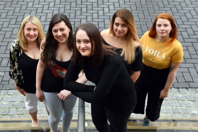 NESS members Amanda Ward, Melissa Porter, Keisha Meek, Stephanie Jordon and Rosa Nolan-Warren.Picture Jonathan Gawthorpe.