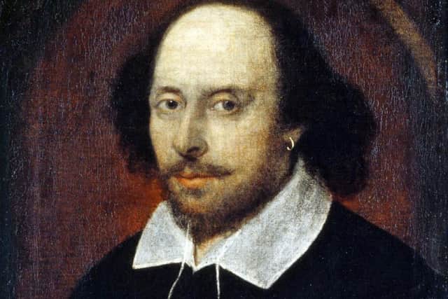 The Chandos portrait of William Shakespeare, attributed to John Taylor. Picture National Portrait Gallery