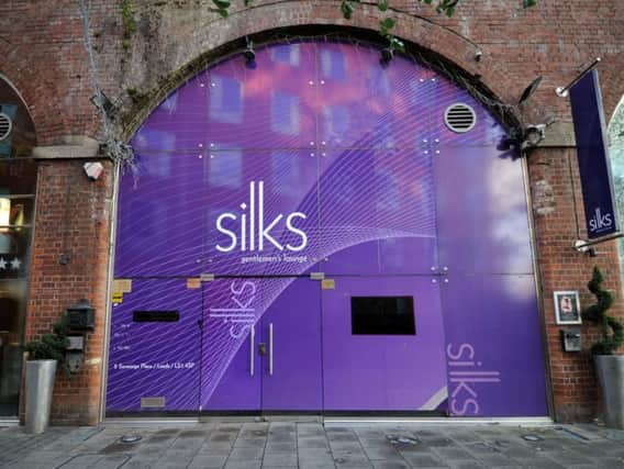 Silks in Leeds city centre.