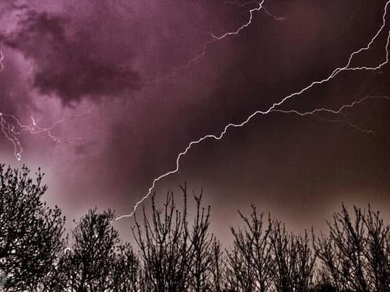 Thunder and hail is a possibility on Wednesday
PIC: Mark Dobson