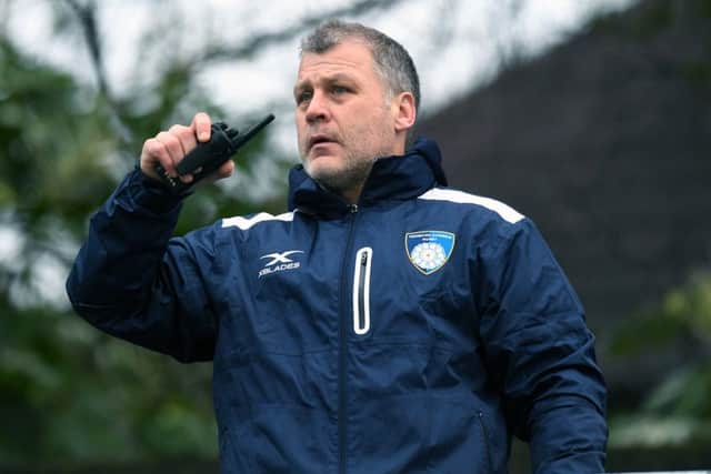 Yorkshire Carnegie coach James Lowes.