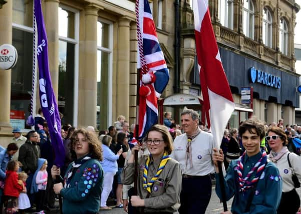 Morley's annual St George's Day parade is a real crowd-puller