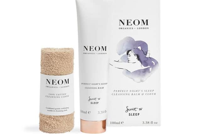 Neom Organics Perfect Night's Sleep Cleansing Balm,  Â£32 at Neom's shop at Victoria Gate Leeds and at Neomorganics.com.