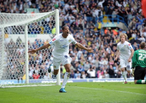 Jermaine Beckford: 'Scored a .... great goal' - notched two of the most important goals in the Whites recent history, one of which Leeds fans still sing about to this day.
