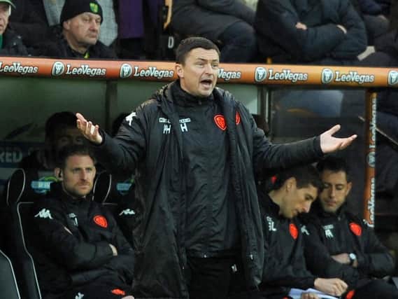 Paul Heckingbottom's frustration shows during Leeds United's defeat to Norwich.