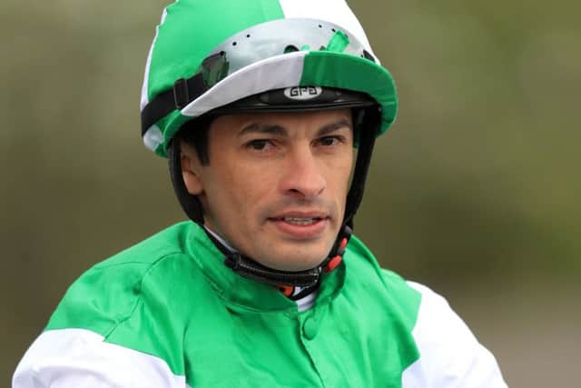 Jockey Silvestre De Sousa. PIC: Adam Davy/PA Wire