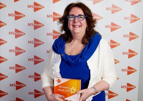 Professor Sue Pavitt. Photo credit: Rebecca Cresta © MS Society