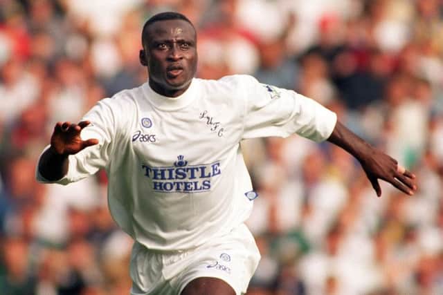 Fans' favourite, Tony Yeboah.