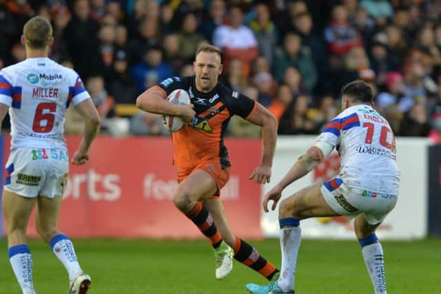 Castleford Tigers' Liam Watts.  Picture: Bruce Rollinson