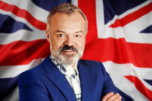 BACK ON THE MIC: Graham Norton will once again present the grand final of the Eurovision Song Contest, which this year is being staged in Lisbon for the first time in the competitions history.
