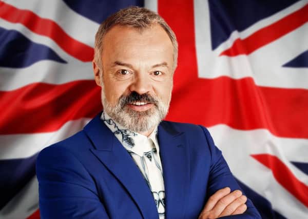 BACK ON THE MIC: Graham Norton will once again present the grand final of the Eurovision Song Contest, which this year is being staged in Lisbon for the first time in the competitions history.