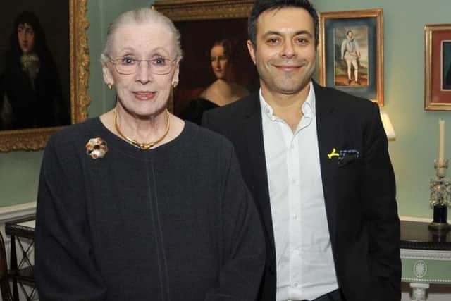 The Dowager Countess of Harewood, pictured here with Leeds United owner Andrea Radrizzani, has died at the age of 91.