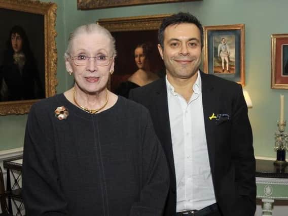 The Dowager Countess of Harewood, pictured here with Leeds United owner Andrea Radrizzani, has died at the age of 91.