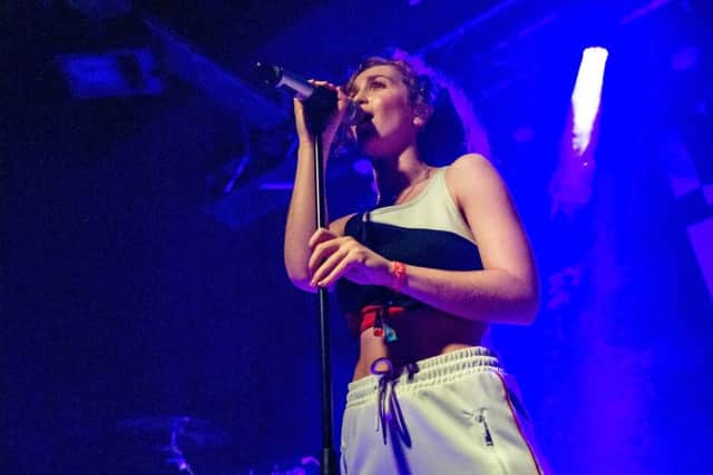 Rae Morris at Live At Leeds. Picture: Anthony Longstaff