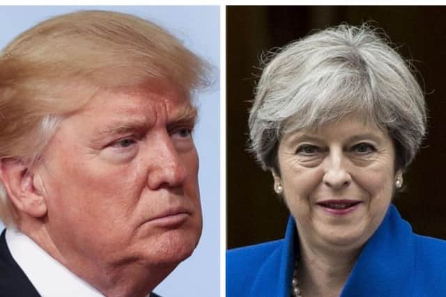 US President Donald Trump has ignored calls from UK Prime Minister Theresa May not to pull out of the Iran nuclear deal.