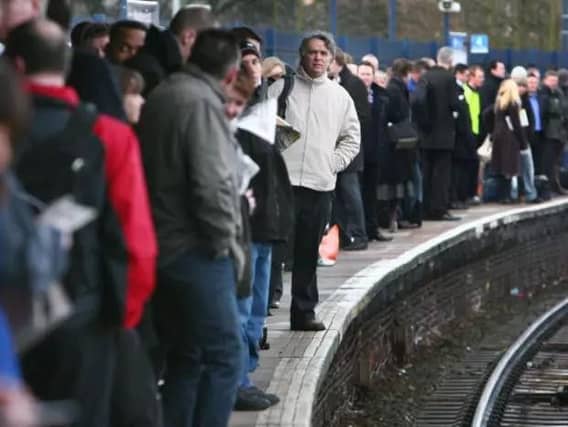 How are your train services affected by the strike action today?