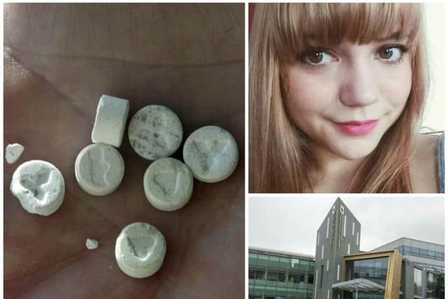 Joana Burns died after taking ecstasy on a night out in Sheffield.