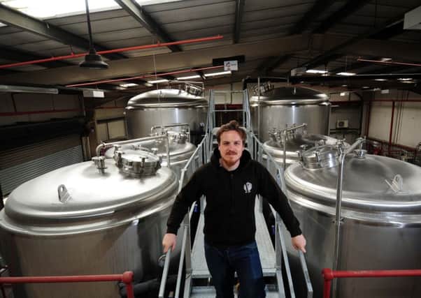 Feature on Craft Brewery, Northern Monk, Marshall Mills, Leeds..MD Russell Bisset pictured 18th September 2017 ..Picture by Simon Hulme