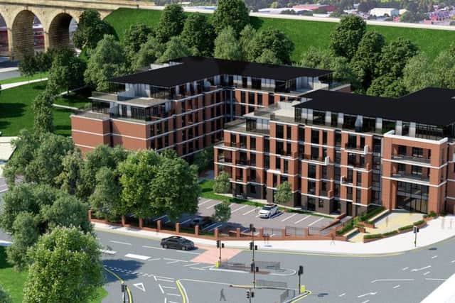 An image of how the development would look.