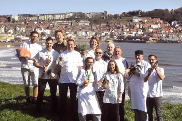 The chefs taking part