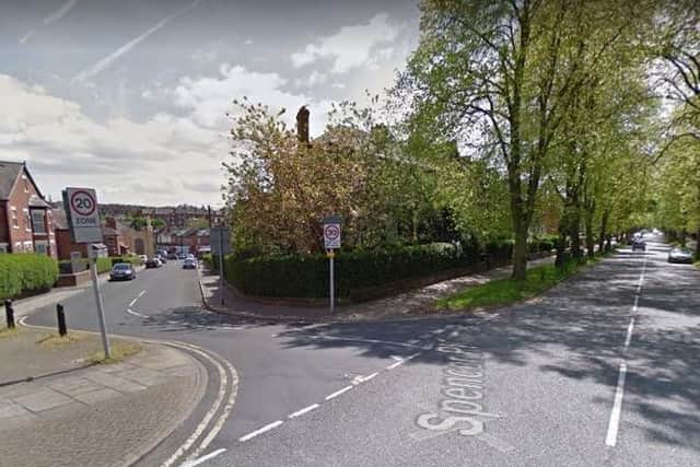 A man was shot at the junction of Spencer Place and Shepherd's Lane, Chapeltown. Picture: Google