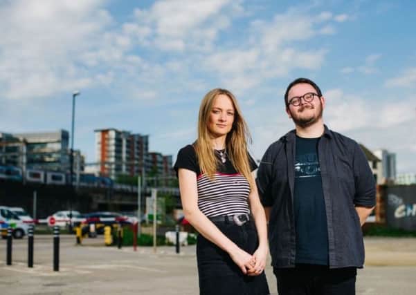 ORGANISERS: Liv Horne and Ben Lewis at the new venue off Globe Road, South Bank.