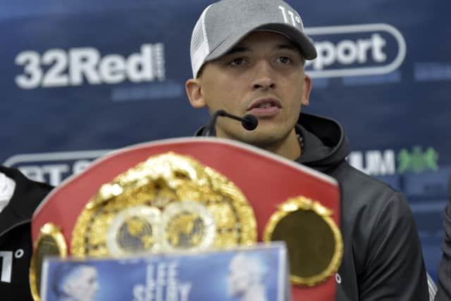 IBF featherweight champion, Lee Selby. PIC: Steve Riding