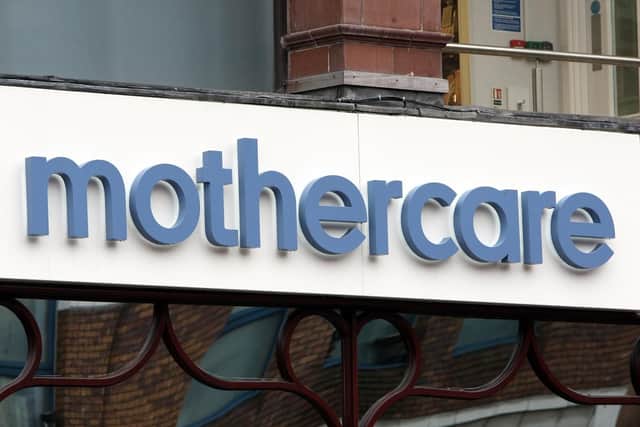 Mothercare. PIC: PA