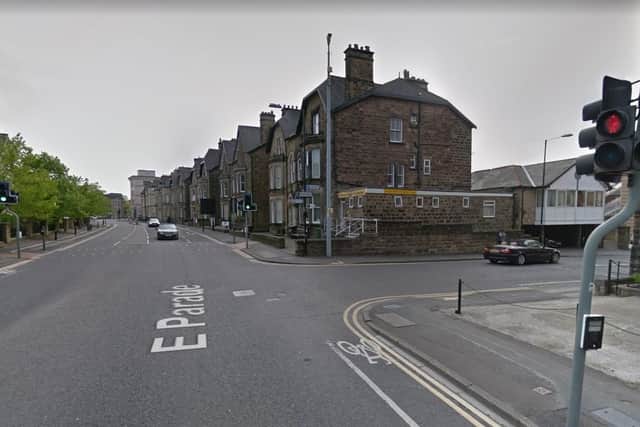 A woman in her 80s has been taken to LGI with life-threatening injuries following the crash on East Parade, in Harrogate. (Google Maps)