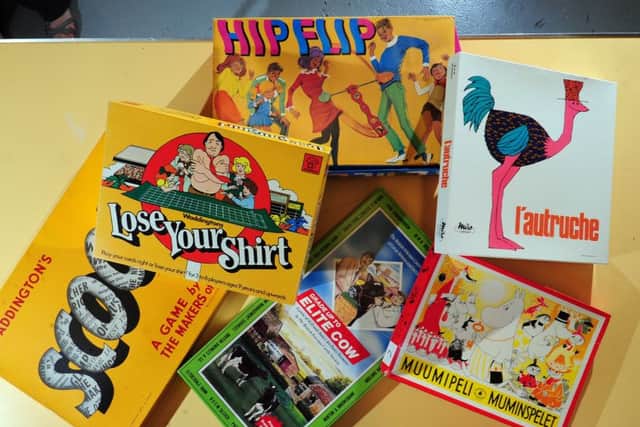 Classic Board Game Collection at the Leeds Discovery Centre...21st May 2018 ..Picture by Simon Hulme