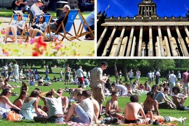Leeds could enjoy another scorcher of a Bank Holiday.