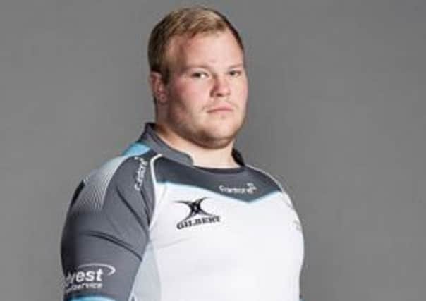 Carnegie capture, tighthead prop Andrew Foster. PIC: Yorkshire Carnegie