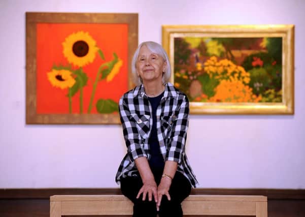 17 May 2018....... South Yorkshire artist Janet Buckle  looks back at her prolific career with a 100-piece exhibition at Doncaster Art Gallery. Picture Scott Merrylees