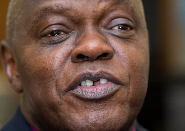 ARCHBISHOP SENTAMU: Founded trust in 2009 to empower young leaders.