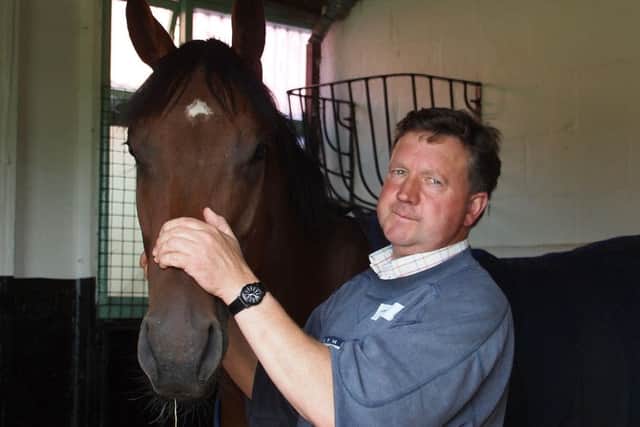 Trainer, Tim Easterby.