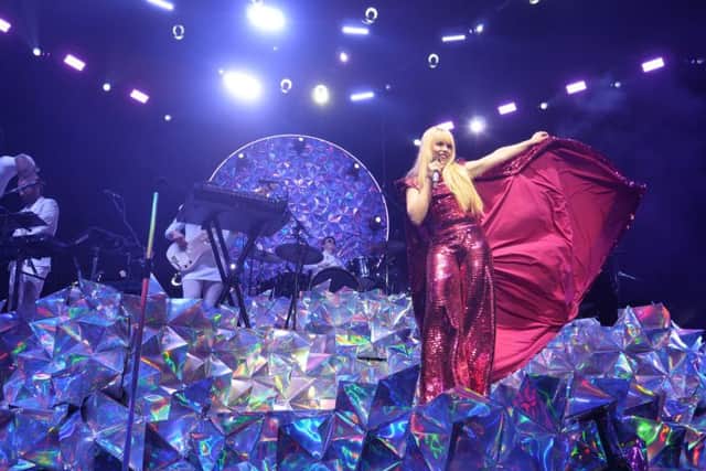 ALL THE WORLD'S A STAGE: Production Park designed the stage for Paloma Faiths tour.