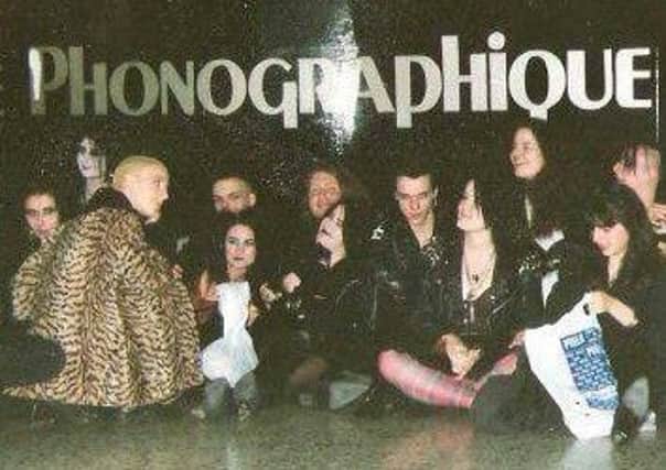 Clubgoers outside the Phono in the early 1990s. Picture: Sarah Brayshaw.