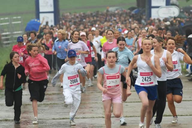 Race for Life, Harrogate, May 2008.
