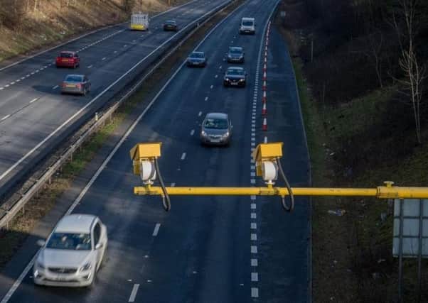 The average speed cameras are on the M621 in Leeds