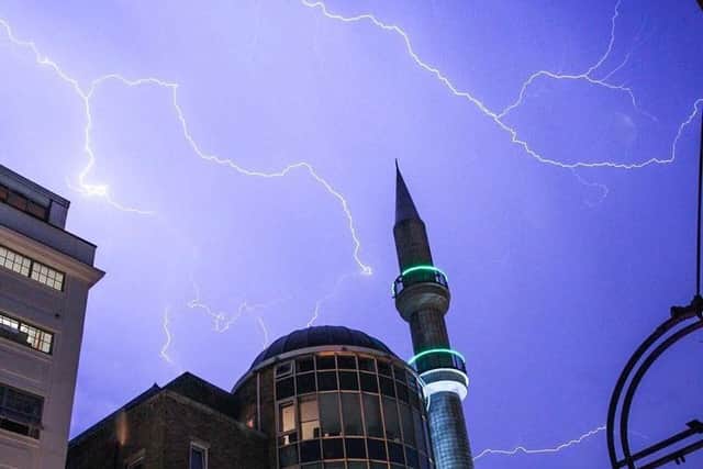 Thunder and lighting